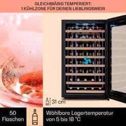 Barossa 50 Uno Weinkühlschrank 1 Zone 120 Ltr 50 Fl Touch-Display -Angebote Küchenmaschinen Store 10041307 de 0003 logo