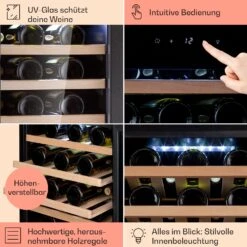 Barossa 50 Uno Weinkühlschrank 1 Zone 120 Ltr 50 Fl Touch-Display -Angebote Küchenmaschinen Store 10041307 de 0005 logo