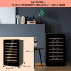 Barossa 50 Uno Weinkühlschrank 1 Zone 120 Ltr 50 Fl Touch-Display -Angebote Küchenmaschinen Store 10041307 de 0006 logo