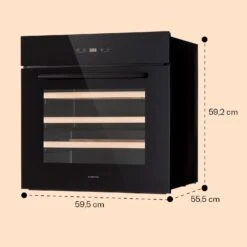 Vinsider 30 Built-In Uno Einbau-Weinkühlschrank 30 Flaschen 77 Ltr Edelstahl 18 Vinsider 30 Built-In Uno Einbau-Weinkühlschrank 30 Flaschen 77 Ltr Edelstahl -Angebote Küchenmaschinen Store 10041357 yy 0008 dimensions
