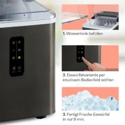 Albaron Supreme Eiswürfelmaschine Bullet 12kg/24h 1,5 Ltr Edelstahl -Angebote Küchenmaschinen Store 10041360 de 0004 logo