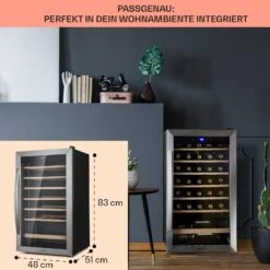 Vinamour 32 Uno Weinkühlschrank 1 Zone 95 L / 36 Flaschen 4-18°C Touch -Angebote Küchenmaschinen Store 10041393 de 0006 usp