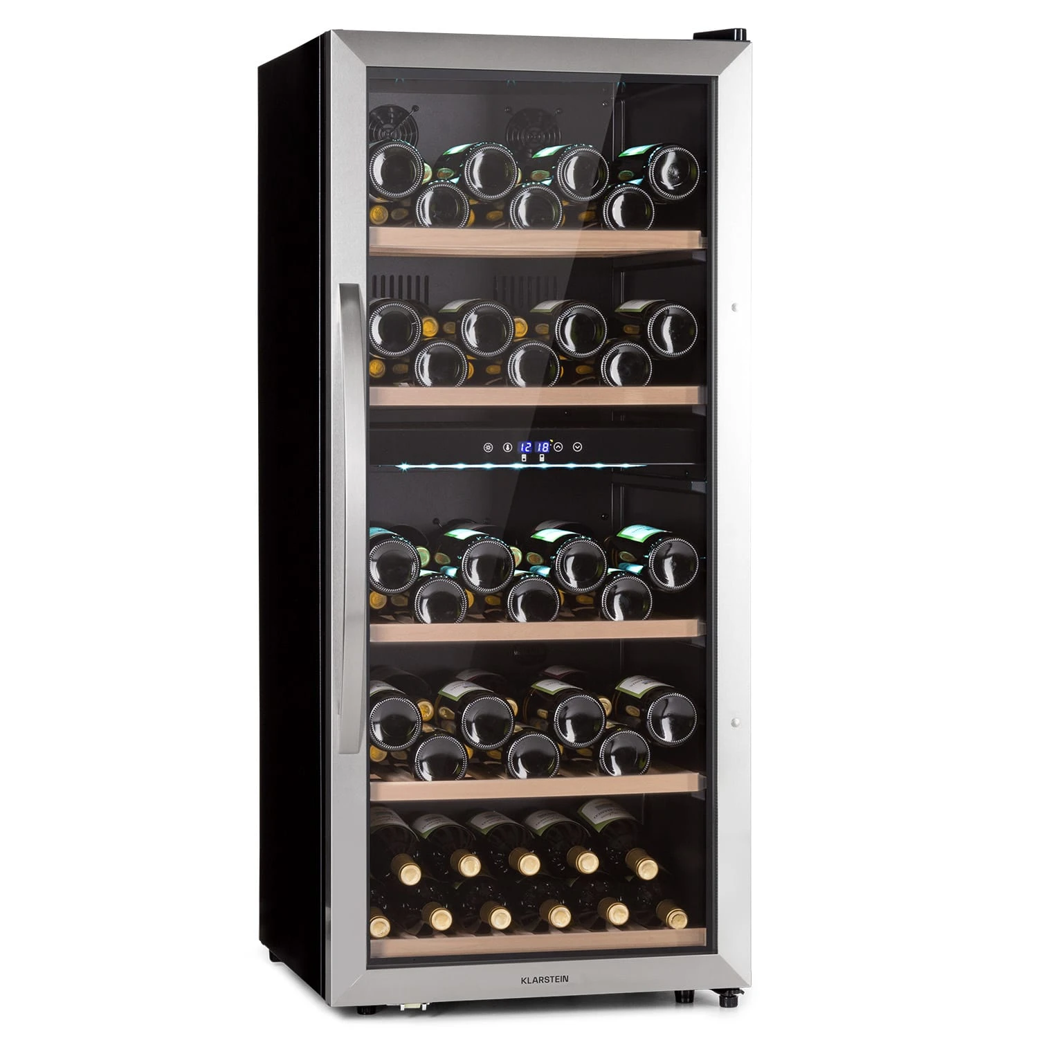 Vinamour 66 Duo Weinkühlschrank 2 Zonen 204 L/79 Flaschen 5-18°C Touch 3 Vinamour 66 Duo Weinkühlschrank 2 Zonen 204 L/79 Flaschen 5-18°C Touch