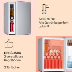 Fargo 67 Kühlschrank Minibar 67 Liter / 4 Liter Gefrierfach Kompakt 12 Fargo 67 Kühlschrank Minibar 67 Liter / 4 Liter Gefrierfach Kompakt -Angebote Küchenmaschinen Store 10045044 de 0004 usp