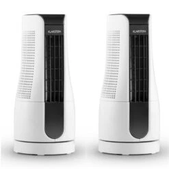 Skyscraper Office Tischventilator 2er-Set Säulenventilator 16W Weiß