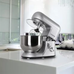 Bella Argentea Komplettset Küchenmaschine + Zusatzschüssel Silber -Angebote Küchenmaschinen Store 60001830 yy 0002 ambient Klarstein Bella Argentea Kuechenmaschine reedit