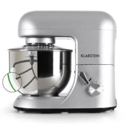 Bella Argentea Komplettset Küchenmaschine + Zusatzschüssel Silber -Angebote Küchenmaschinen Store 60001830 yy 0003 detail Klarstein Bella Argentea Kuechenmaschine reedit