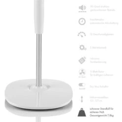 Silent Storm Standventilator 2er-Set 16" (41cm) 5-Blatt-Rotor Weiß 15 Silent Storm Standventilator 2er-Set 16" (41cm) 5-Blatt-Rotor Weiß -Angebote Küchenmaschinen Store 60002055 yy 0008 detail Klarstein Silent Storm Standventilator weiss reedit v2