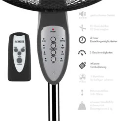 Summerjam Standventilator 2er-Set Standlüfter 50W 3 Stufen Grau 10 Summerjam Standventilator 2er-Set Standlüfter 50W 3 Stufen Grau -Angebote Küchenmaschinen Store 60002059 yy 0004 logo Klarstein Summerjam Standventilator grau reedit